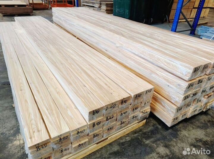 Планкен 20*120*3000 мм сорт C скошенный