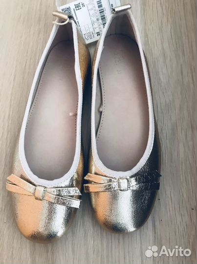 Балетки zara новые
