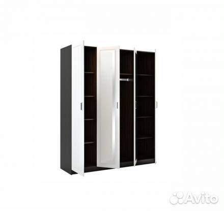 Шкаф четырехстворчатый шк-904 Прага