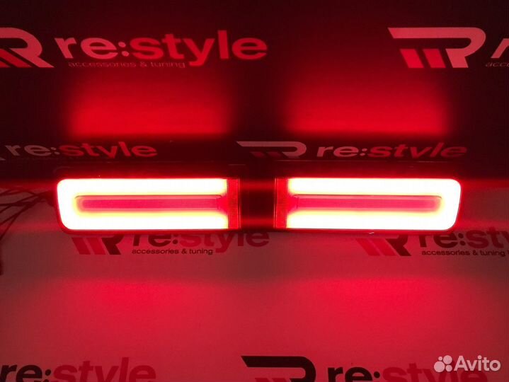 Стопы Mercedes G-Class Стиль 18г Красные N2429