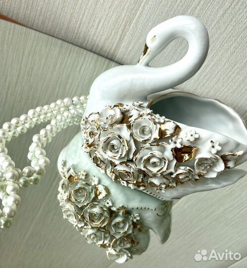 Статуэтка ваза салфетница фарфор винтаж 20-30г