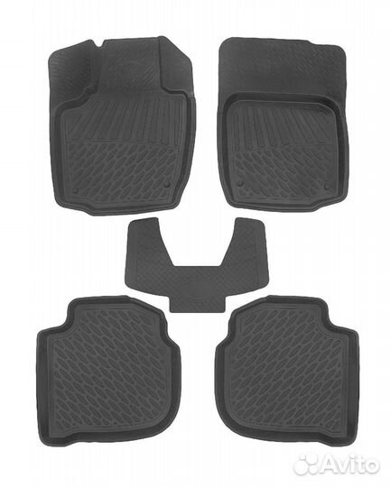 Skoda Rapid коврики в салон