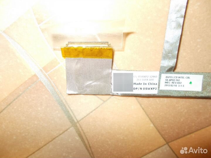Шлейф матрицы ноутбука Dell 50.4ip02.102