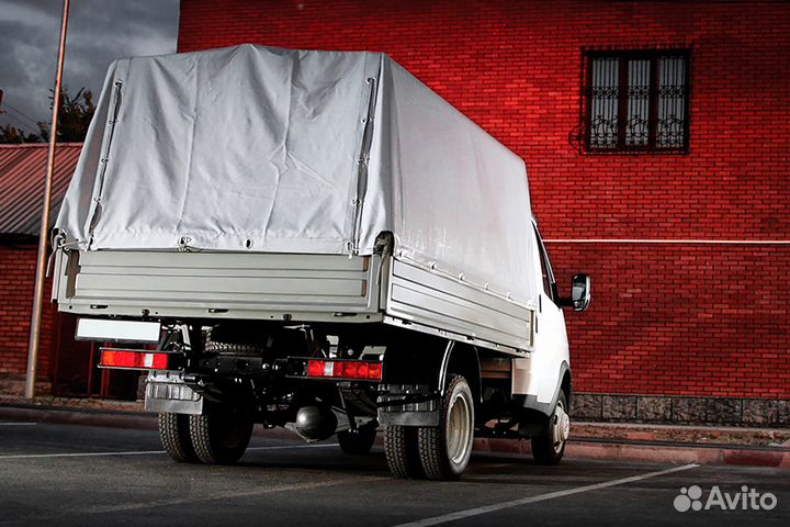 Тент на Газель завышенный на 30см. усиленный