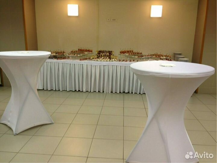 Аренда столы коктейльные