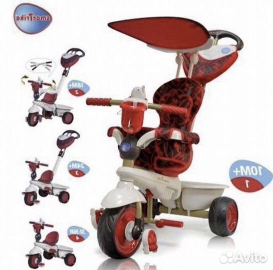 Smart trike детский велосипед