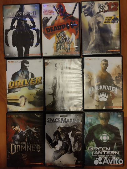 Диски на xbox 360