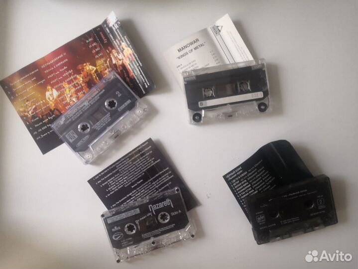 Рок кассеты аудио