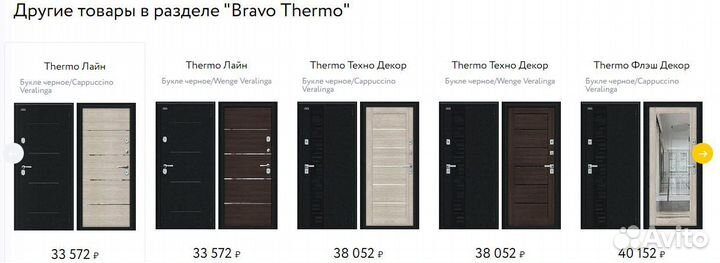 Входная дверь с терморазрывом Thermo Лайн