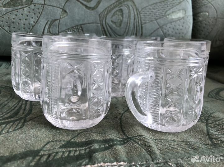 Кружка хрустальная