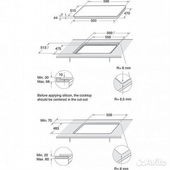 Варочная панель hotpoint-ariston QS 61F/BK