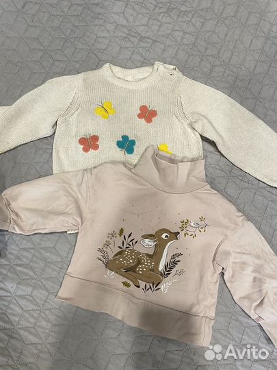 Вещи пакетом на девочку 92