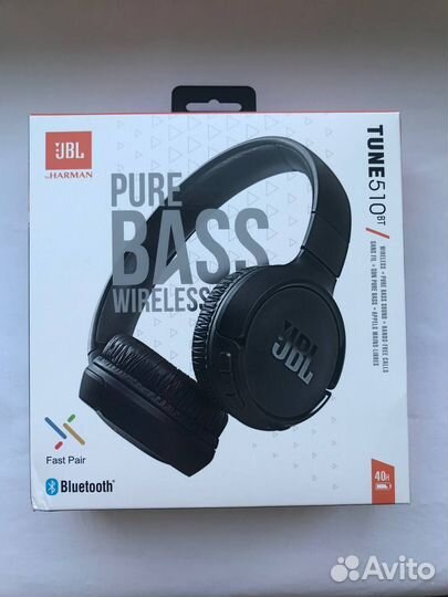 Беспроводные Bluetooth-наушники JBL tune T510BT