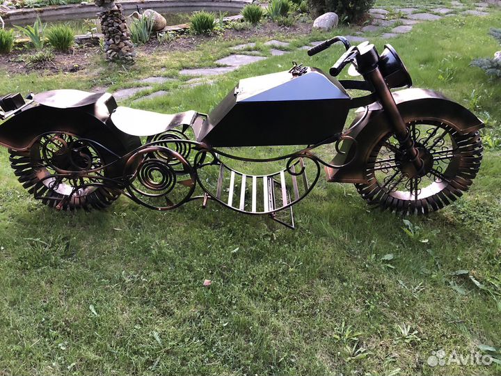 Мангал-мотоцикл