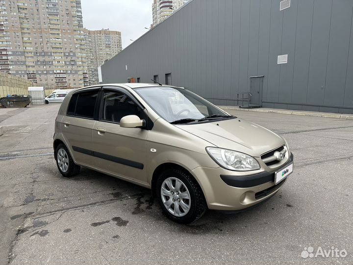 Hyundai Getz 1.4 AT, 2007, 154 000 км