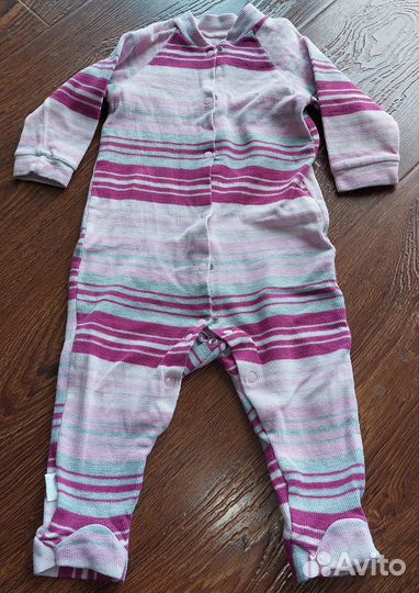 Слип (комбинезон) плотный размер 74-80-86