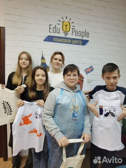 Роспись футболок (хлопок) и экосумок