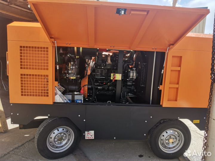 Винтовой дизельный компрессор 15 куб; 13 Бар