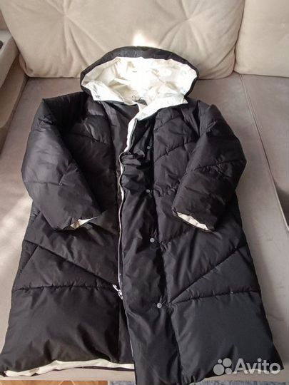 Куртка зимняя женская оверсайз 44-48
