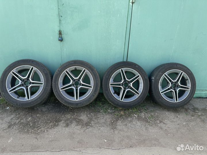 Оригинальный комплект колес на mercedes GLC