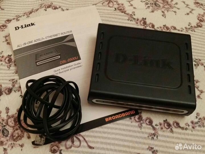 Роутер D-Link DSL-2500U