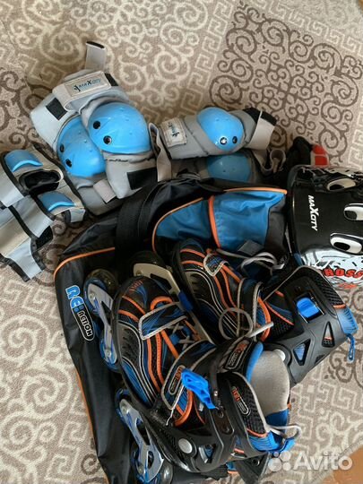 Роликовые коньки reaction 31-36