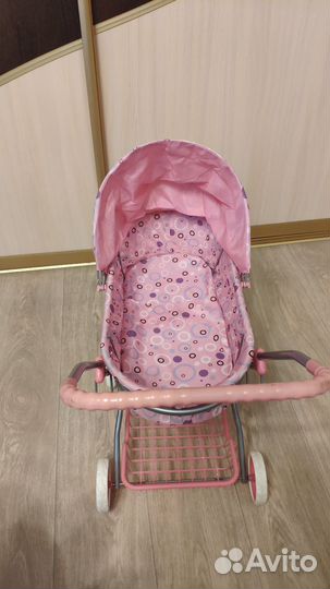 Коляска игрушечная кукольная