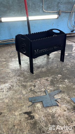 Мангал разборный 3 мм