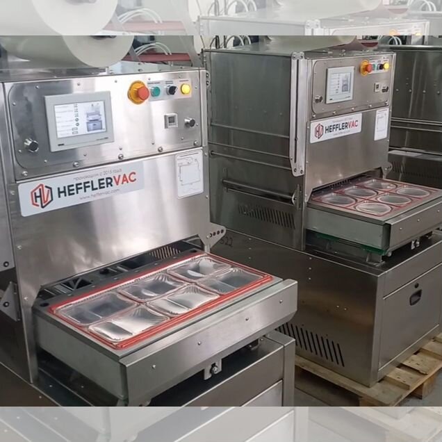 Запайщик лотков промышленный вакуум+газ