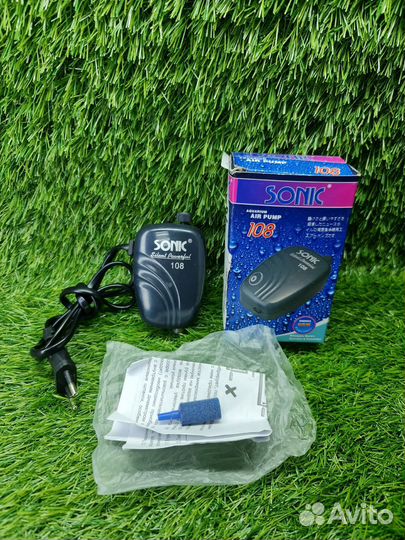 Компрессор Jebo Sonic 108, 2,5Вт, 1*1,5л/мин, 8,8х