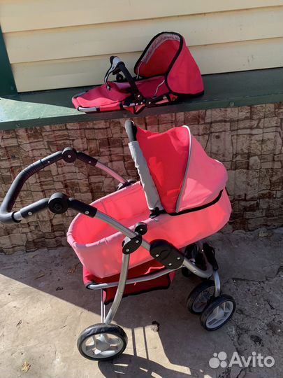 Коляска для куклы 2 в 1