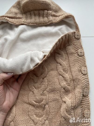 Конверт на выписку вязанный