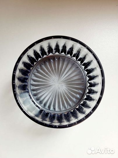 Пепельница цветное стекло СССР