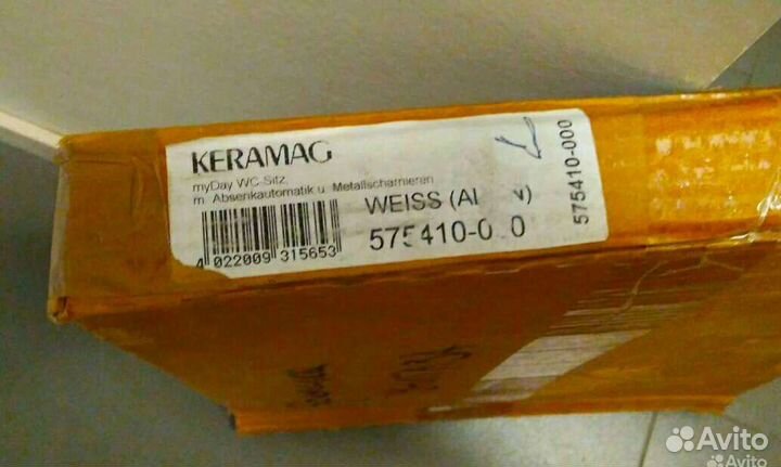 Keramag MyDay 57541000 крышка-сиденье шпильки 12см