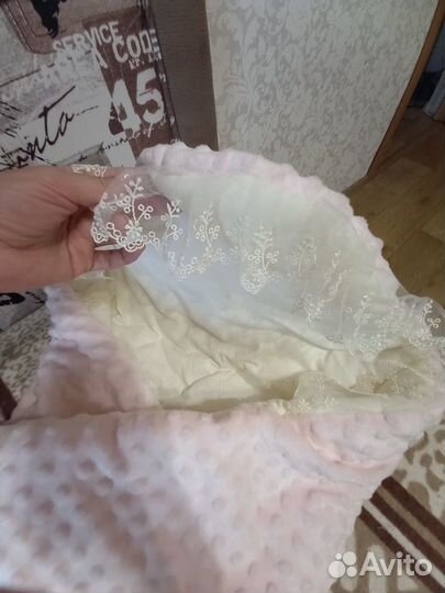 Одеяло на выписку из роддома для принцессы
