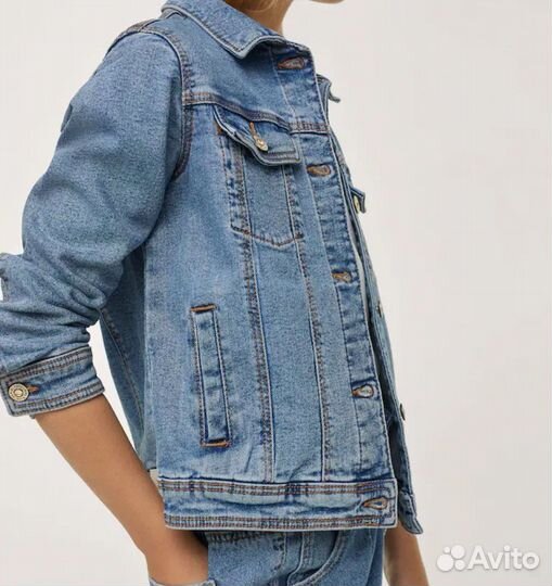 Джинсовая куртка для девочки