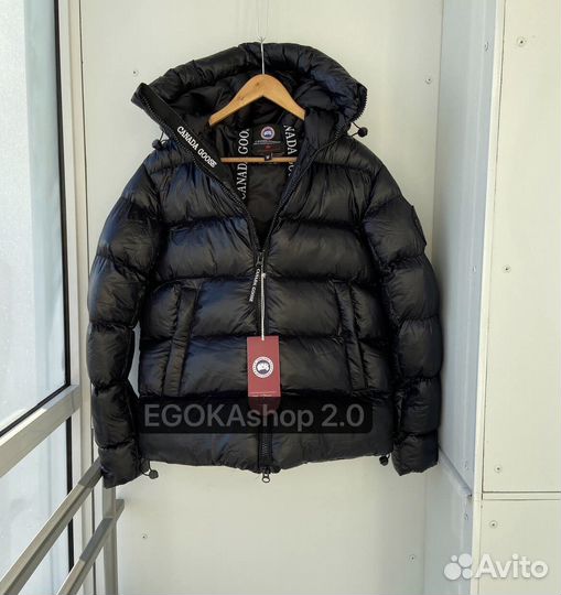 Пуховик зимний тёплый canada goose new