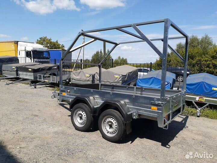 Прицеп сст-7132-16 на легковой автомобиль