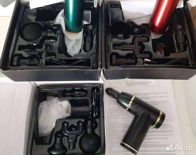 Перкуссионный массажер беспроводной