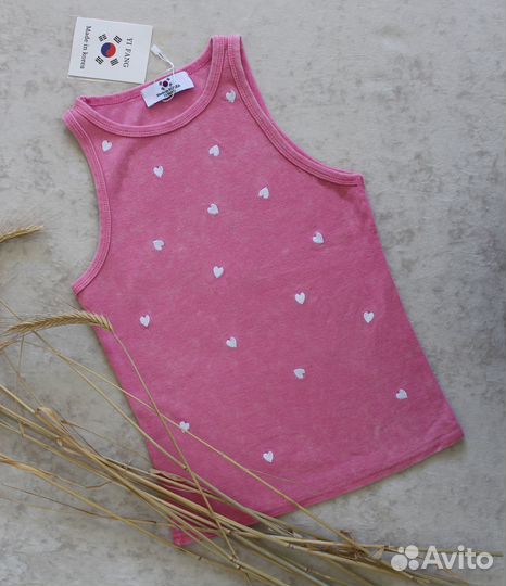 Топ с сердечками