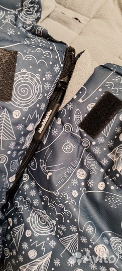 Зимний конверт в коляску