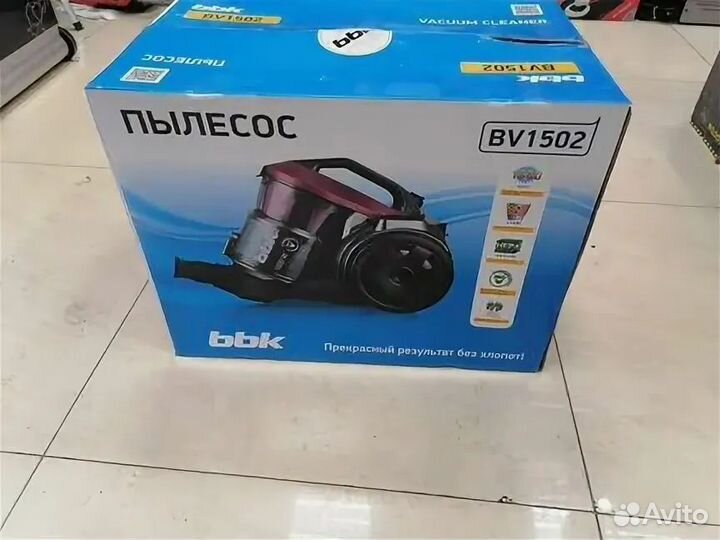 Пылесос BBK новый в упаковке
