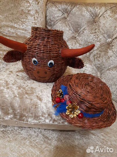 Бык шкатулка