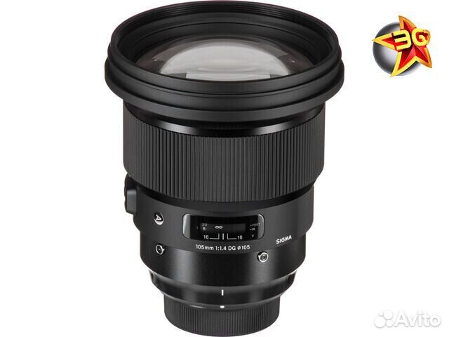 Объектив Sigma 105mm f/1.4 DG HSM Art Canon EF