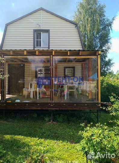 Мягкие окна для террас