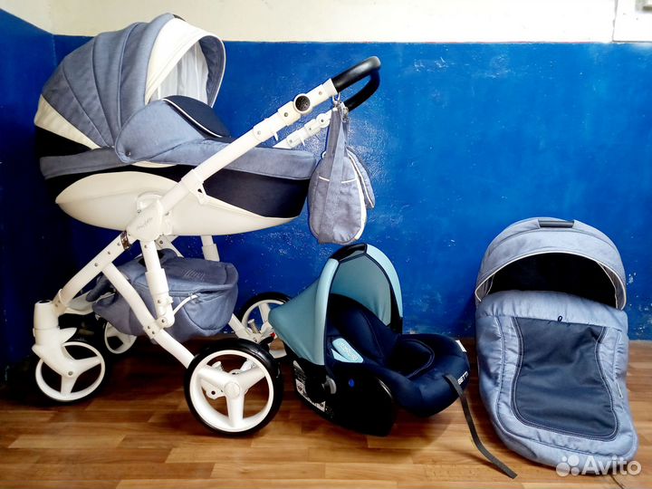 Коляска 2 в 1 Adamex Barletta