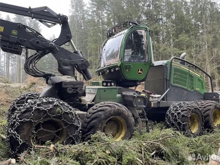 Лесозаготовка Харвестер John Deer 1270G,9200ч