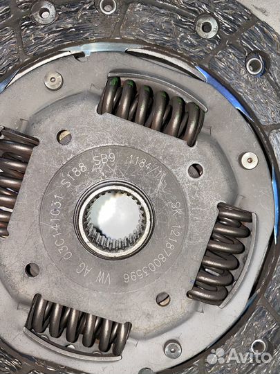 Сцепление WV Polo 5,Skoda Rapid состояние новой