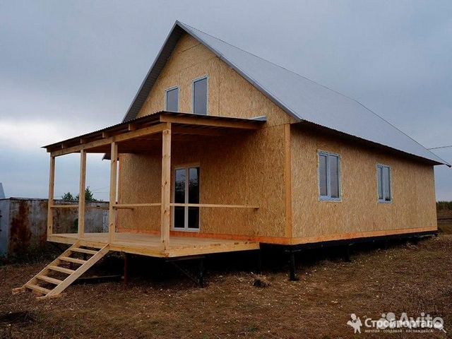 Дом, дом из сип панелей, каркасные дома