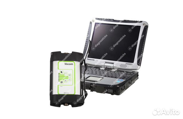 Volvo Vocom 88890300 + ноутбук Panasonic